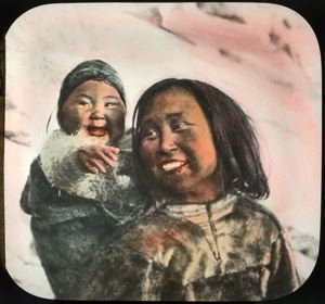 Image of Eskimo [Inuk] Mother and Baby (Clem)
